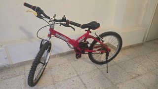 Bicicleta Pieghevole Infantile Topbike Rossa
