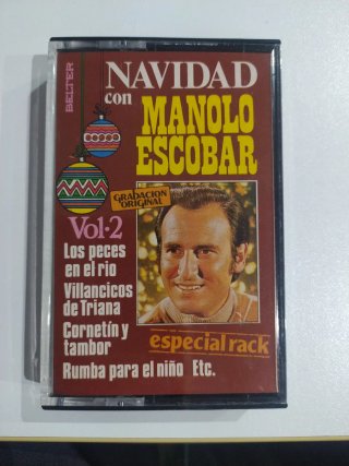 Casete Navidad con Manolo Escobar Vol. 2
