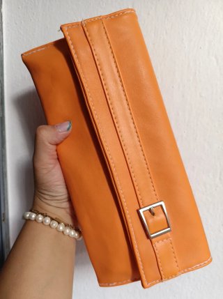 Bolso Cartera Naranja