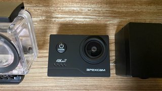Cámara Deportiva Apexcam 4K WiFi + Accesorios + 3