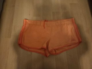 Short deportivo adidas naranja