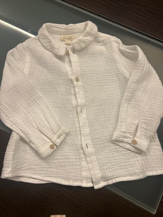Camisa Bambula Dadati Blanco Roto