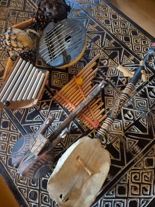 Set de 7 Instrumentos Musicales Africanos