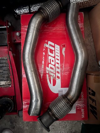 Midpipe Akrapovic Titanio Audi RS6 C7