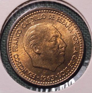 1 PESETA 1963 (*19-65) ESTADO ESPAÑOL SC