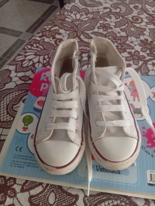 Zapatillas Converse Blancas Niña