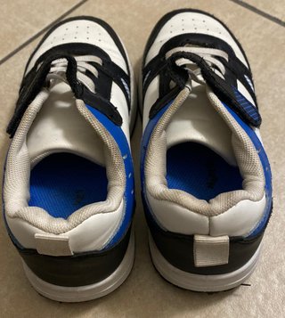 Scarpe da ginnastica bianco-blu