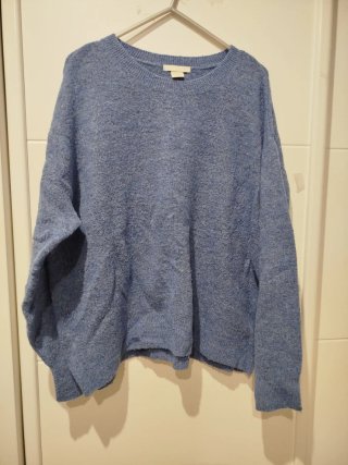 Jersey azul de punto