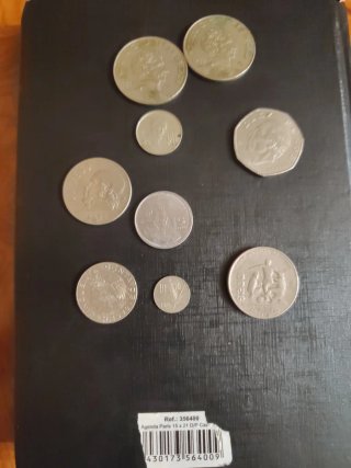 Lote de 8 Monedas Mexicanas