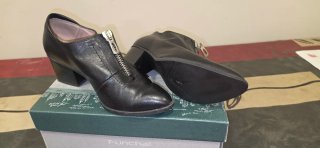 Zapatos de Piel Sitgetana Negros Talla 37