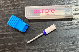 Fresa ceramica para torno de uñas Purple pro.