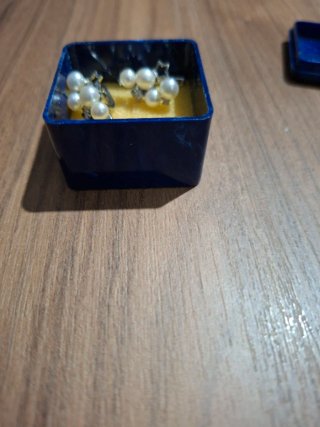 Pendientes Vintage de Plata y Perlas