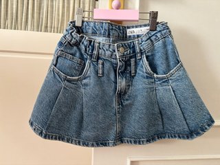 Falda vaquera Zara niña talla 10