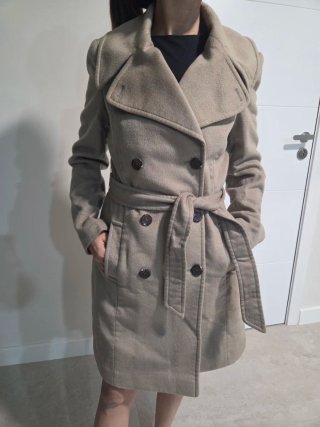 Abrigo Estefanel Beige