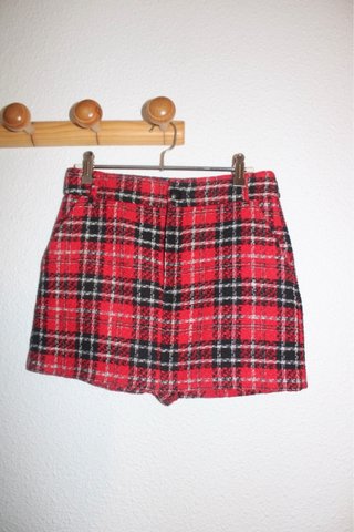 Falda pantalón Zara cuadros vichy