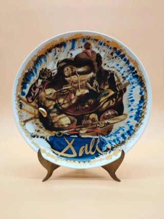Salvador Dalí Rosenthal plato limitado y numerado
