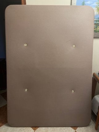 Somier Tapizado Beige