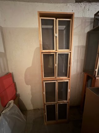 Terrario de Malla con Estructura de Madera