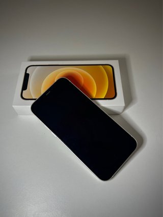 iPhone 12 128GB Blanco + Caja y Accesorios