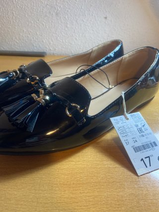 Mocasines Negros Talla 37 Lefties a estrenar