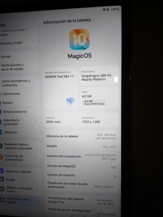 HONOR Pad X8a 11, el cargador me lo quedo yo