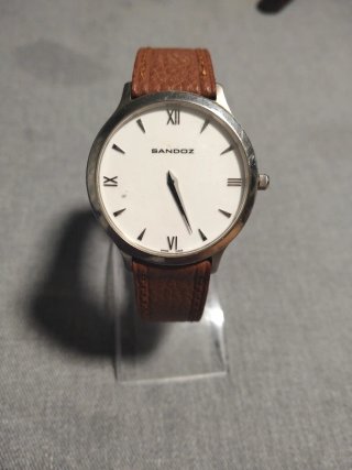 Reloj Sandoz con correa de piel