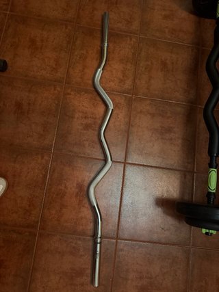 Barra Z para pesas