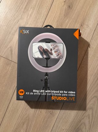 Kit de Anillo LED con Trípode Ksix