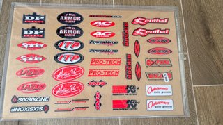 Set de Pegatinas Motocross y ATV Racing