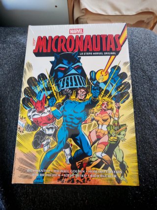 Los Micronautas la etapa marvel original sin abrir