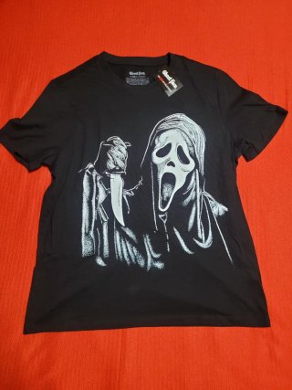 Camiseta Scream Ghost Face Negra