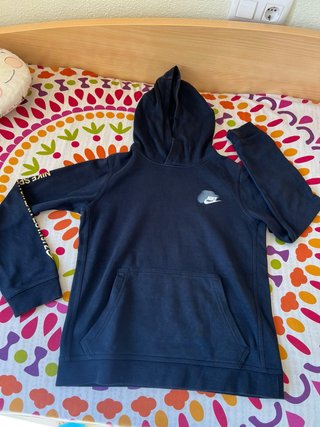 Sudadera Nike Negra Junior Talla L