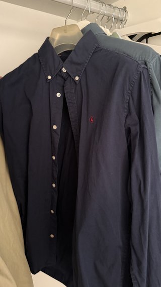 Camisa El Ganso azul marino talla M