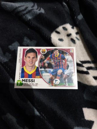 Cromo de Messi - FC Barcelona