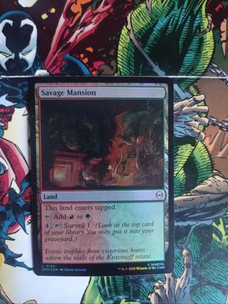 Carta Magic Savage Mansion Foil