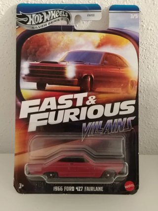 Hot Wheels 1966 Ford 427 Fairlane Fast & Furious