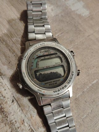 Reloj Casio TRW-201 Japan DC 1989 para repuestos