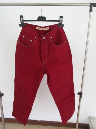 Calças Ober Jeans Vermelhas