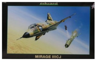 Maqueta Avión Eduard Mirage IIICJ, 1/48
