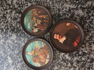 3 Posavasos Vintage Velázquez