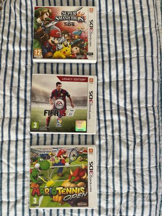 Pack 3 Juegos Nintendo 3DS