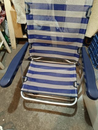 Silla Tumbona de Playa Plegable
