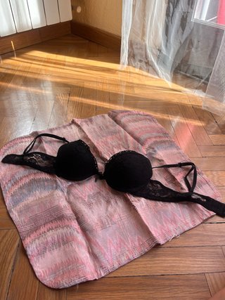 Sujetador Push Up Negro