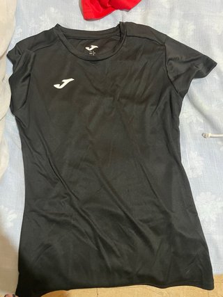 Camiseta Joma Negra Talla S (sin arrugas)