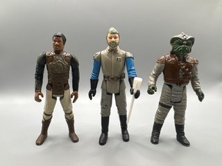 Lote 3 Figuras Star Wars Kenner 1983