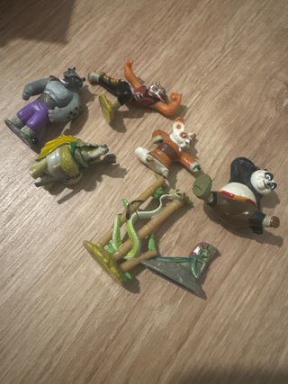 Colección Figuras Kinder Kung Fu Panda