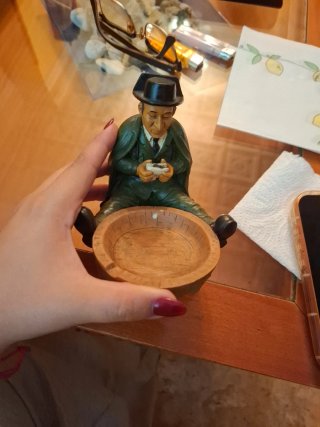 Cenicero Figura Guardia Civil