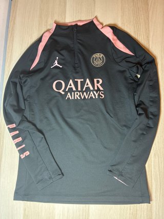 Sudadera PSG Jordan Negra y Rosa