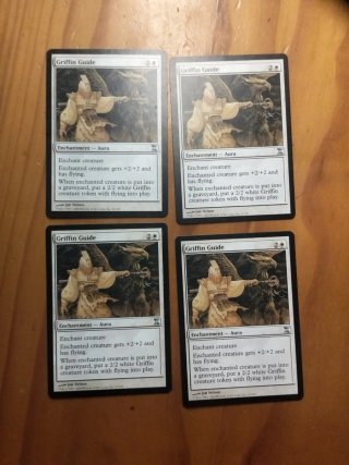Set de 4 Cartas Magic: Griffin Guide