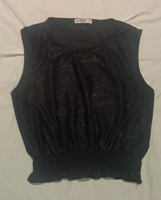 Camiseta de fiesta negra Inside Talla M